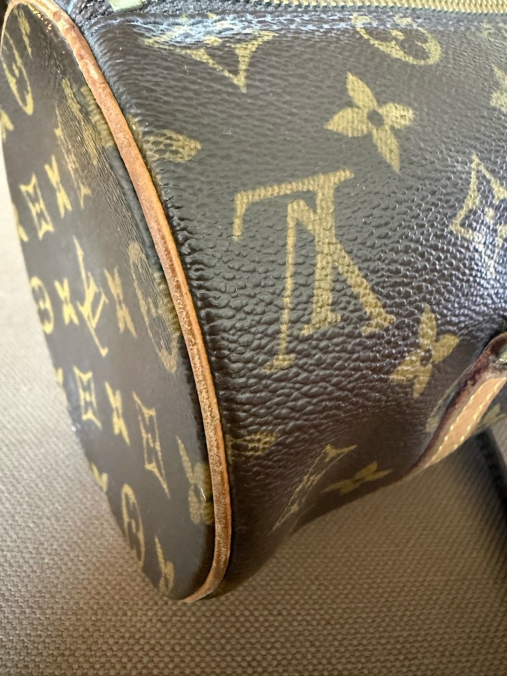 Louis Vuitton Brown Monogram Canvas Papillon 26 Shoulder Bag - Picture 15 of 16